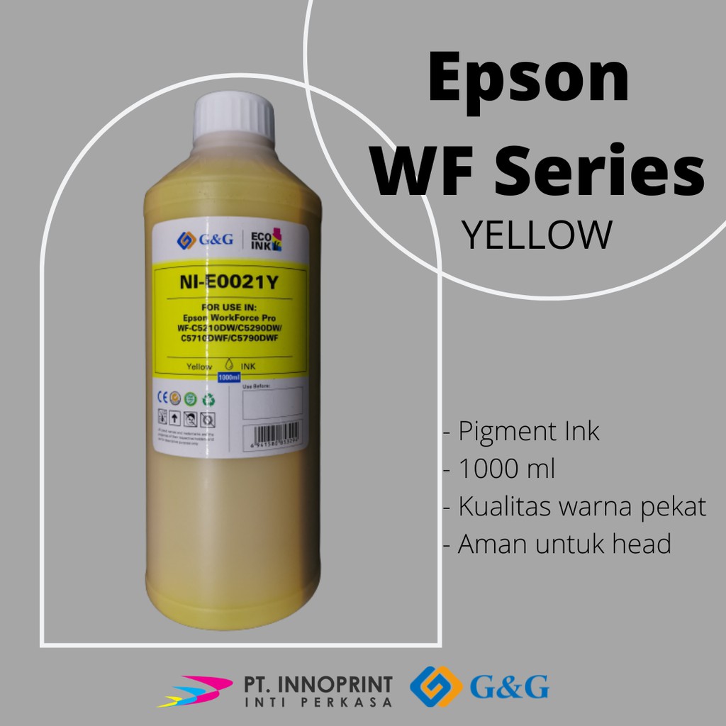 Tinta pigment for EcoTank L15150 dan WF Series