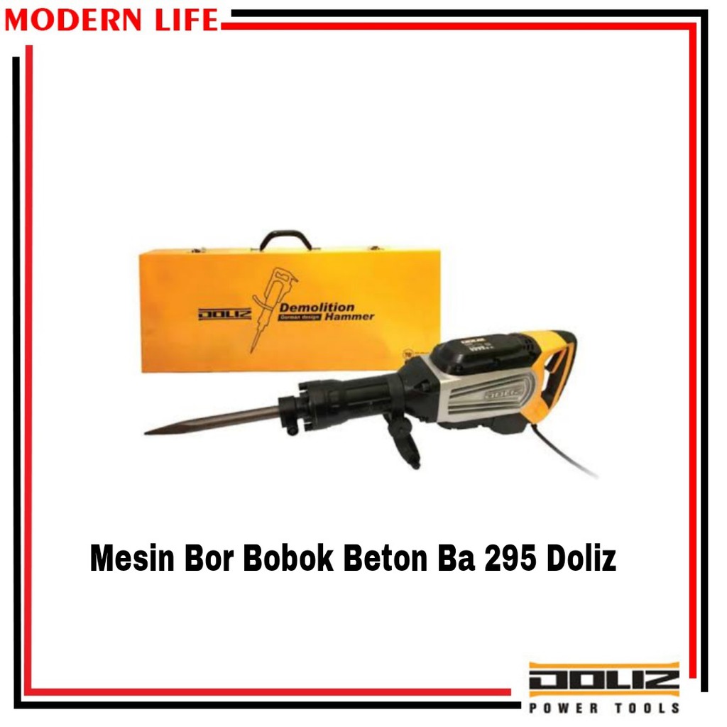 Mesin Bobok Beton Jalan DOLIZ BA 295 Concrete Breaker BA295 / Demolition Hammer BA 295