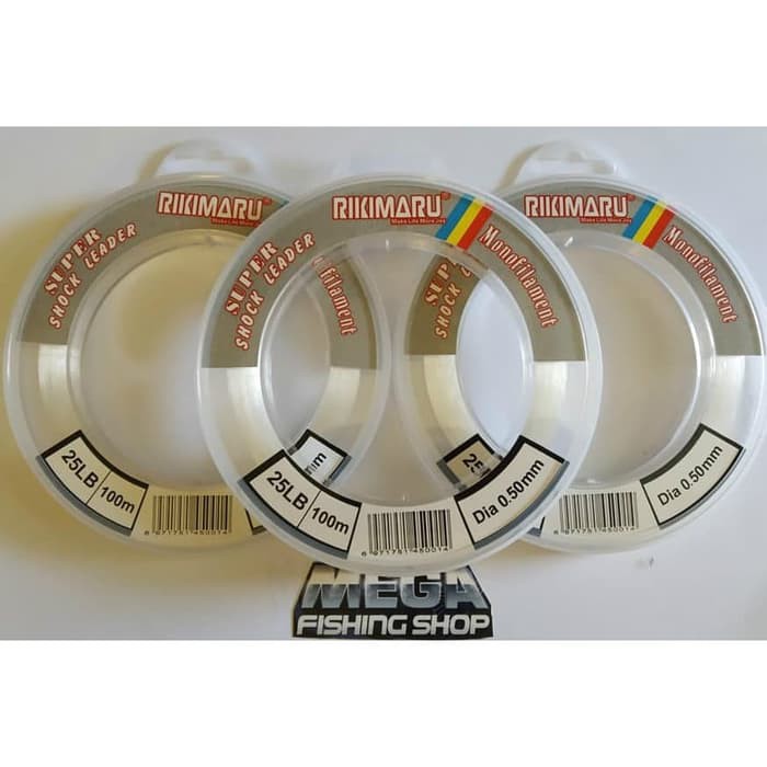 Senar Pancing Shock Leader Nylon Rikimaru
