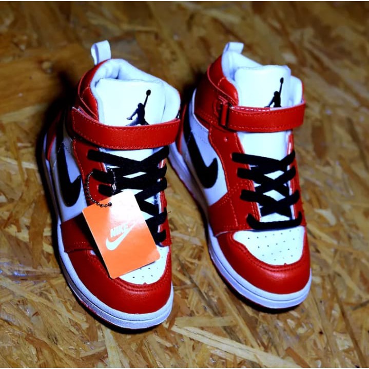 Sepatu Jordan Anak / Sepatu Sneaker Anak Nike Air Jordan Kids High Unisex Terbaru Dan Berkualitas