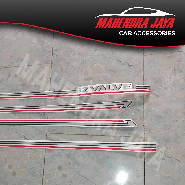 Stiker Starlet 12 Valve / Sticker Body Samping 12 Valve Starlet-2