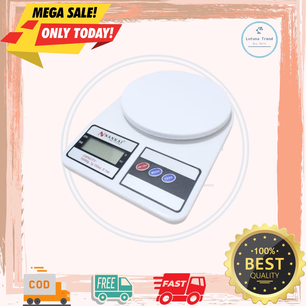 Timbangan dapur digital SF 400 5kg timbangan barang neraca timbangan digital murah