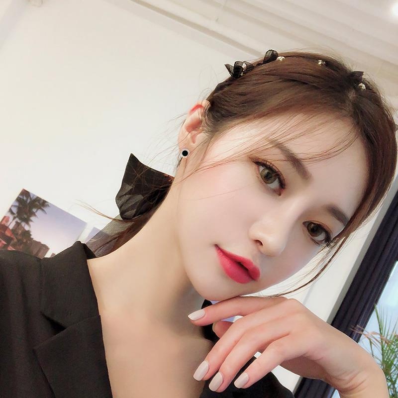 Anting Stud 925 Silver Needle Bentuk Clover Geometris Untuk Wanita