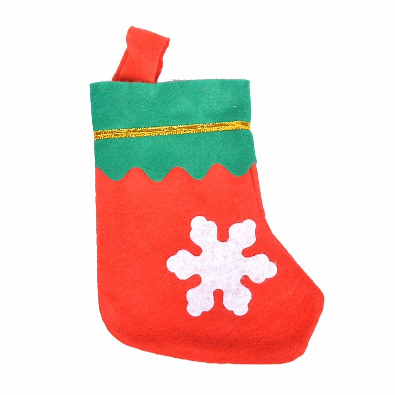 Kaos Kaki Natal Kecil Gantungan Dekorasi Pohon Natal Christmas Socks