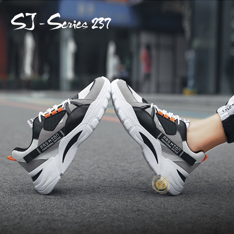 [OOS] Sepatu Sneakers Pria Trendy Kualitas Import Super Premium - 237