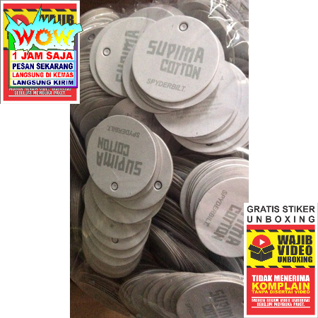 

SPYDERBILT LABEL TAG HANGTAG PREMIUM CO 1X DI KIRIM 600PCS