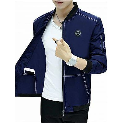 HOT SALE JAKET PRIA QUICK SILVER KEREN NAVY | UME003
