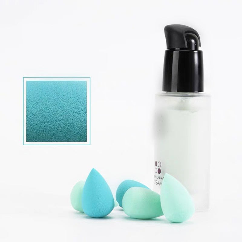 [1Pc Random Color Mini Makeup Sponge Blender] [Latex-Free Foundation Blending Sponge] [Cosmetic Puff For Applying Powder,Cream,Liquid]