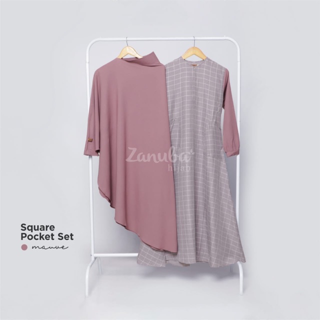 square pocket by zanuba hijab