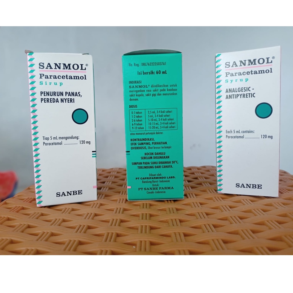 SANMOL SYRUP 60 ML