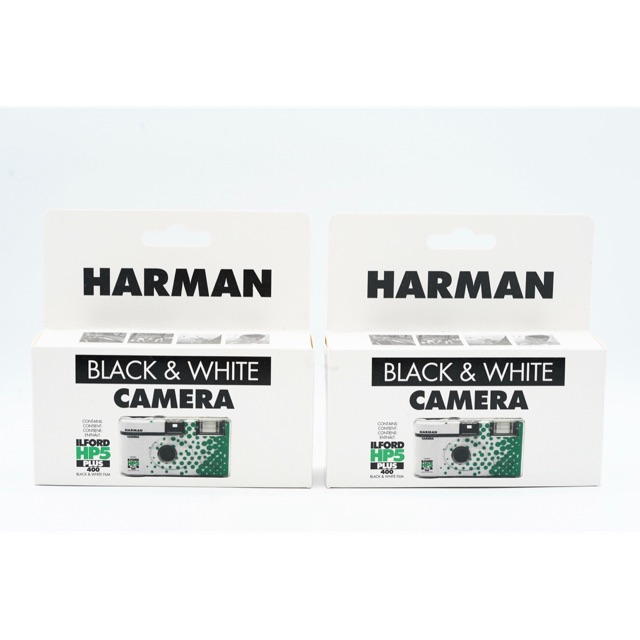 ILFORD HARMAN HP5 PLUS 400 Black & White Disposable Camera Kamera - Vintage