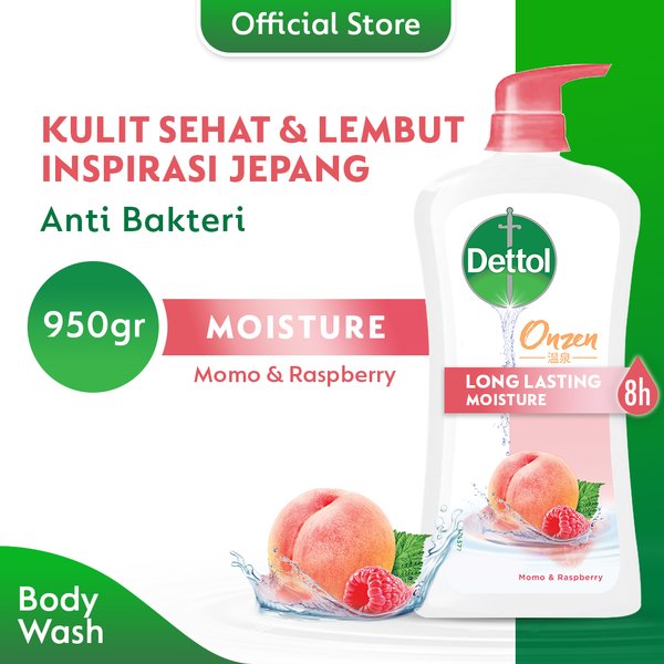 miliki Dettol Sabun Mandi Cair Peach 950g Pump Murah