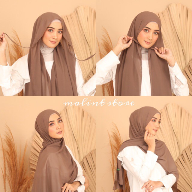 Pashmina instan diamond tali(TERMURAH)