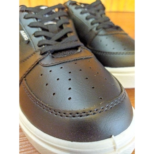 Aerostreet Hoops Low Hitam Putih - Sepatu Sneakers