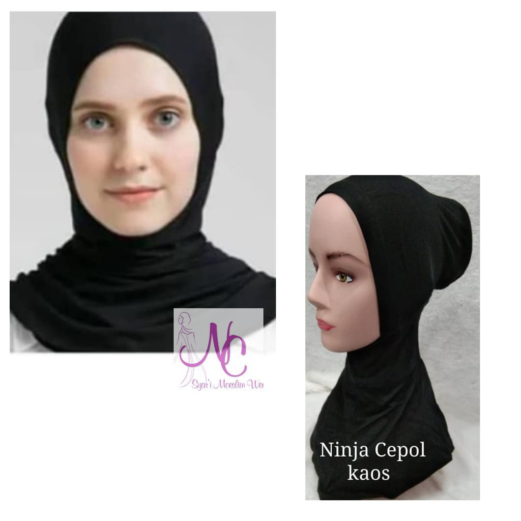 NINJA CEMOL RESLETING BELAKANG MODEL KONDE / INER NINJA DALEMAN JILBAB