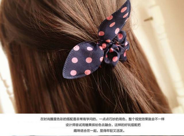 Ikat Rambut Model Chibi Motife / Kunciran Rambut Chibi / Aksesoris Korea Murah