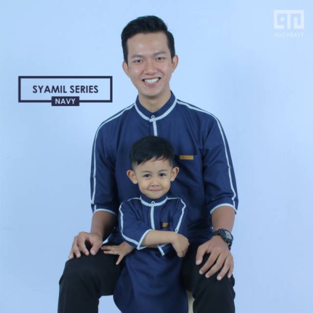 Setelan Koko Couple Ayah Anak Original Ahzarayy / Kurta Couple Ayah Anak Ori Ahzarayy