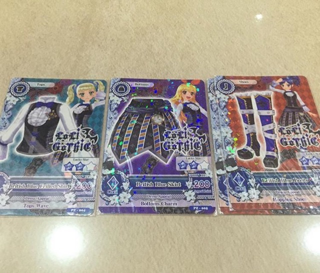 KARTU AIKATSU PROMOTION CARD BRITISH BLUE YURIKA ICHIGO AIKATSU CARD KARTU PROMOSI