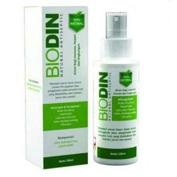 biodin spray 100 ml - obat jamur scabies demodectic luka borok for cat &amp; dod