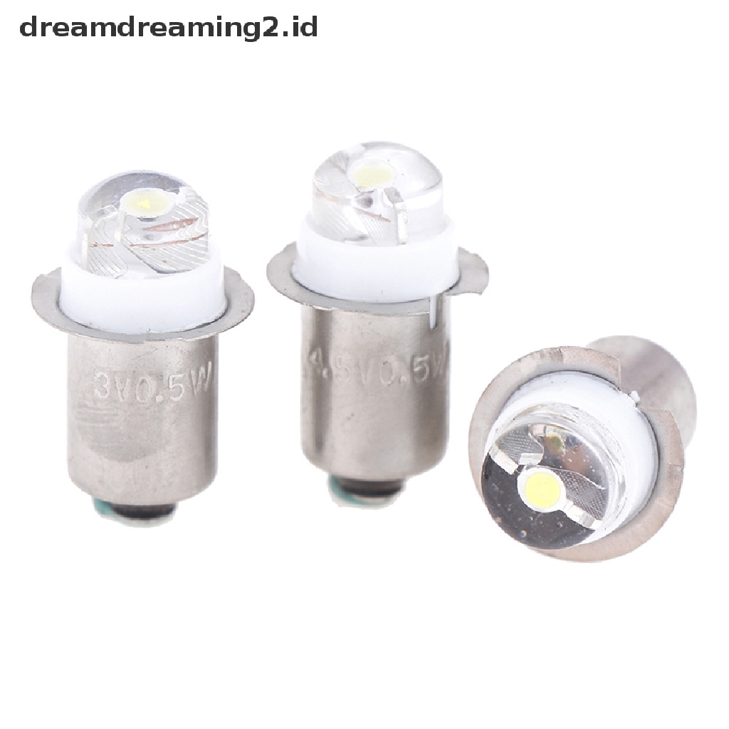 (LIKE) P13.5s 0.5w 3v 4.5v 6v Lampu Senter led Pengganti