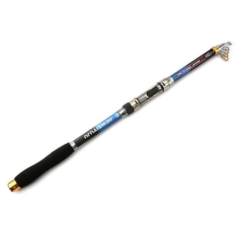 Joran Pancing Profesional Antena Batang Portabel Telescopic Fishing Rod JINGJIEL - O7TH01BL