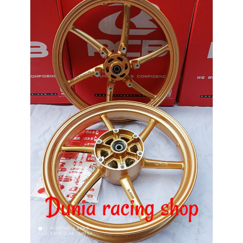 Velg RCB Pelek racing RCB Ninja 150 Ninja RR SP522 Gold 215 300 17 Original RCB