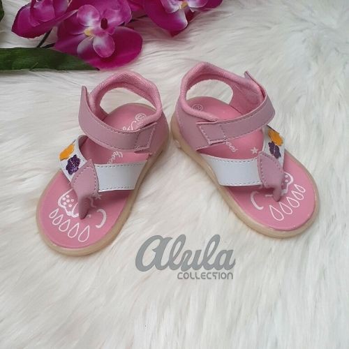 Sandal anak perempuan casual 1 s/d 3 tahun balita termurah size 22-25