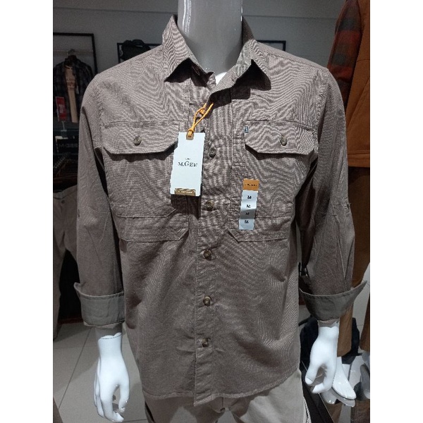 kemeja panel m.gee original