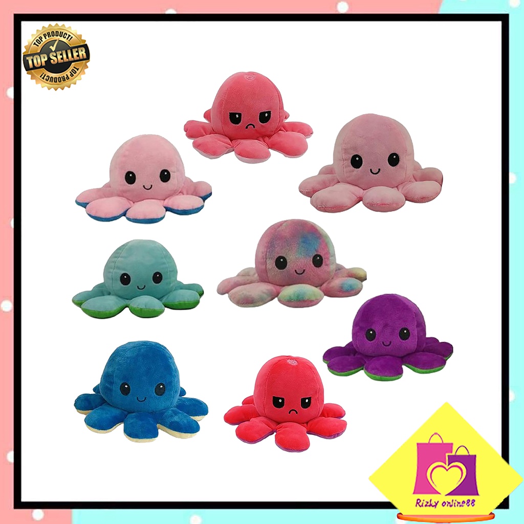 rizkyonline88 boneka gurita octopus bolak balik dua sisi