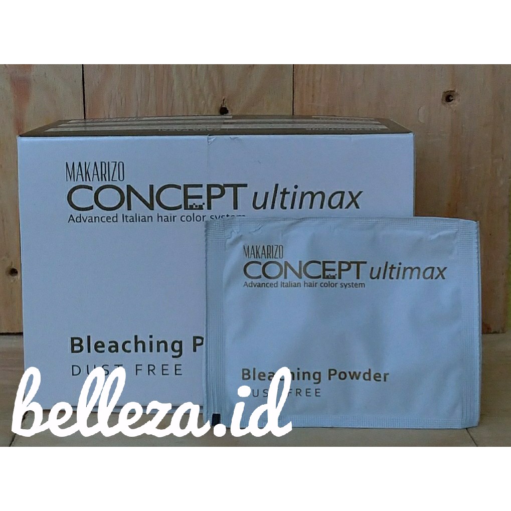 Makarizo Concept Ultimax Bleaching Powder Sachet 15gr x 24