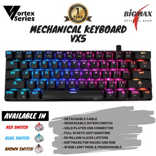 Vortex Series VX7 Cherry MX Mechanical Gaming Keyboard RGB