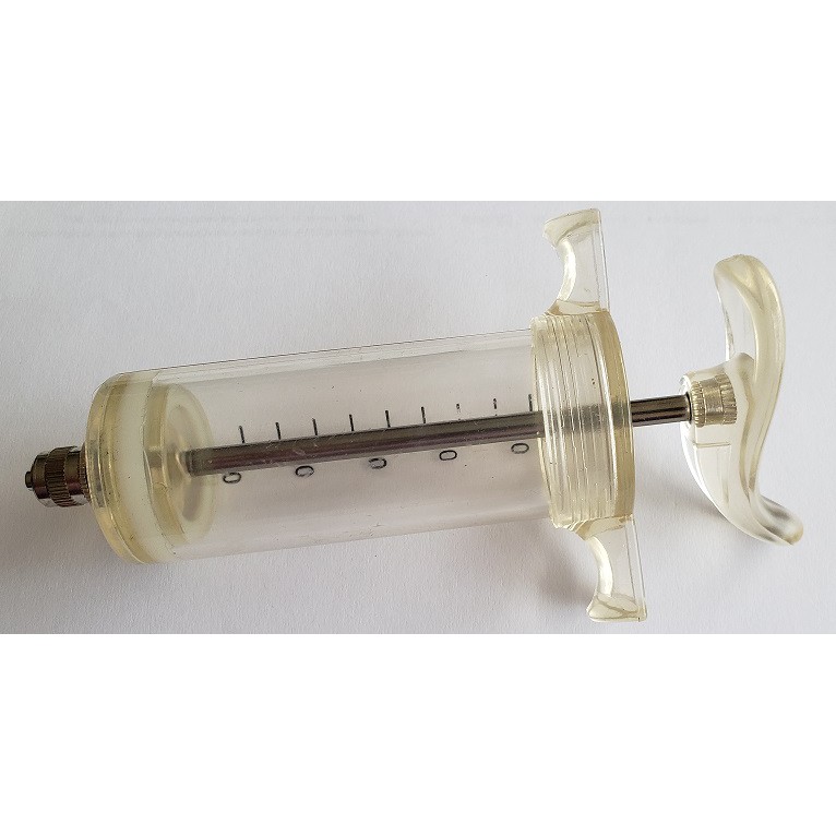 Spuit Mika TPX 50 ml Plastic Steel Syringe