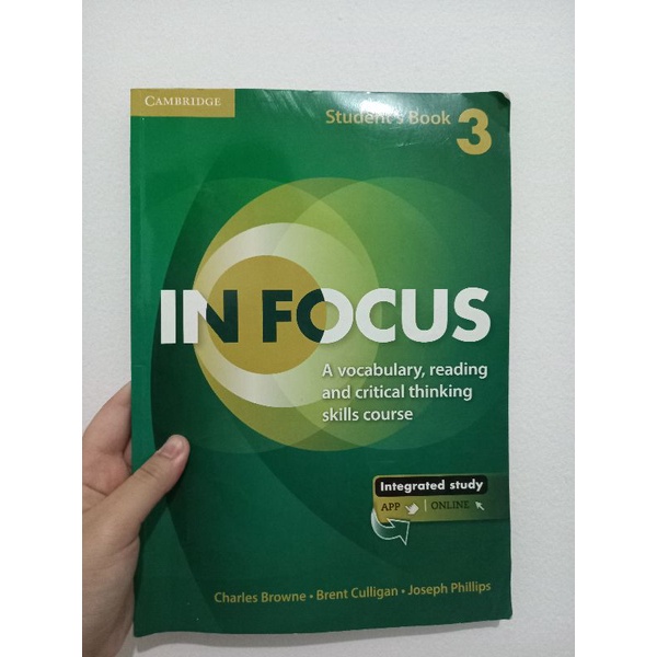 Buku In Focus "Student Book 3"  ORIGINAL Preloved