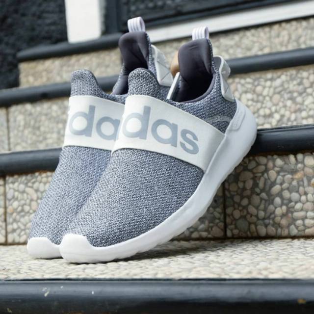 Sepatu Jalan Santai Adidas Byd Slipon Grey Fadding Abu muda Original Murah