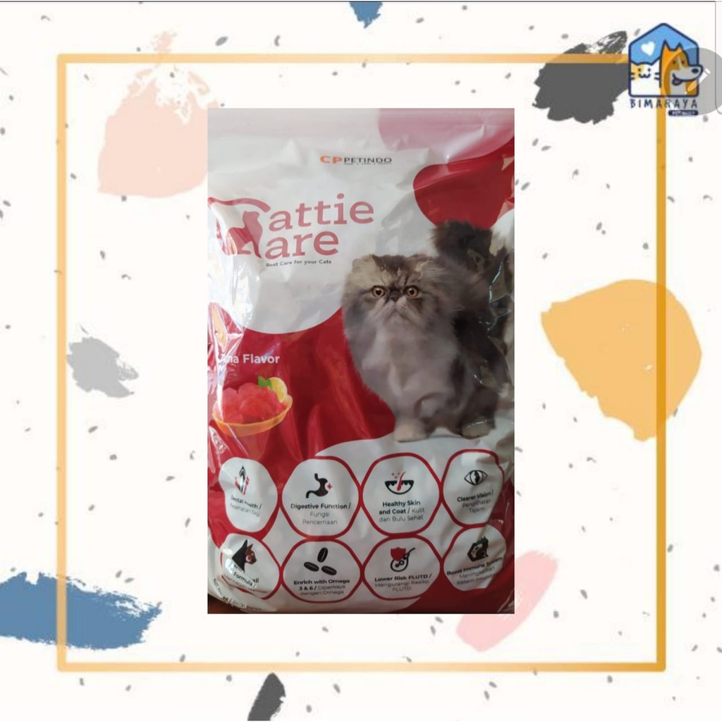 CATTIE CARE CAT FOOD / MAKANAN KUCING 800GR