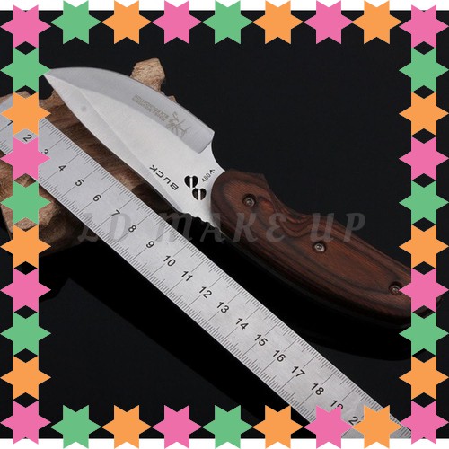 [ ASLI ] KNIFEZER Buck Elf Hunting Knife / Pisau Berburu - BUCK076