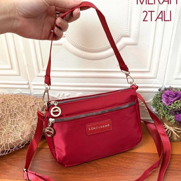 Barang Bagus B3 Tas Selempang Waniita Ibu2 Lchamp 2 Resleting .,.,.,..,