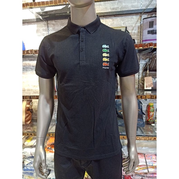 Polo Shirt Pria "Lacoste" Kaos Berkera Premium Atasan Pria Import