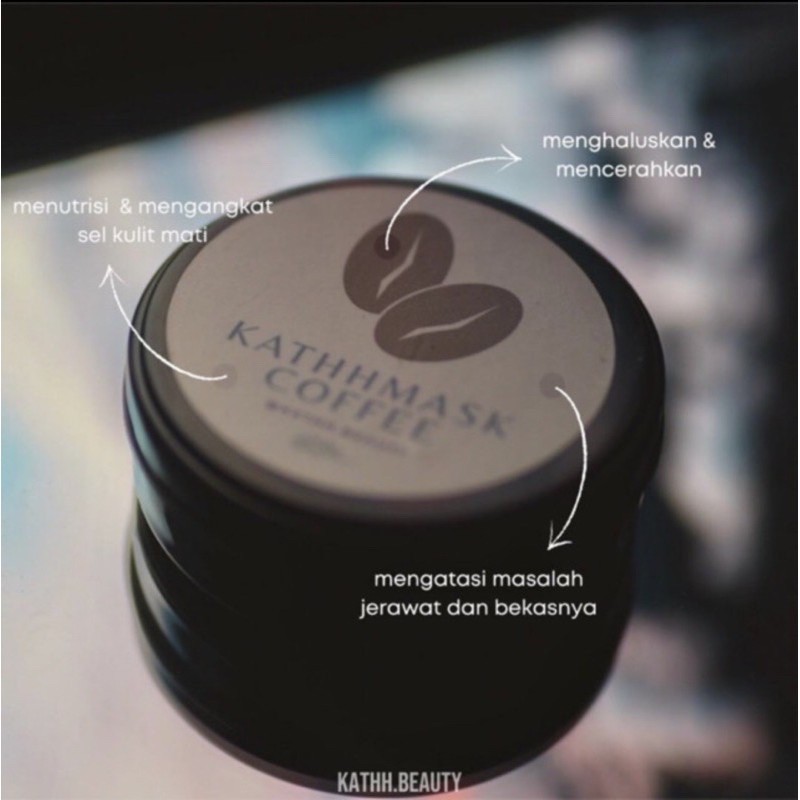 Kathh Mask Coffee / Masker Kopi