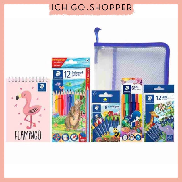 

PAKET MEWARNAI STAEDTLER PENSIL WARNA CRAYON