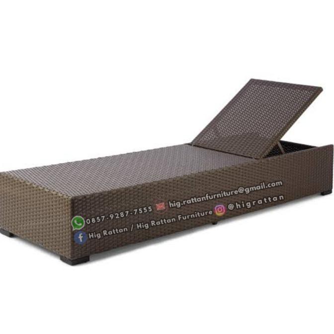 Buruan Beli] New York Sun Lounger | Sun Bed | Day Bed | Outdoor Furniture