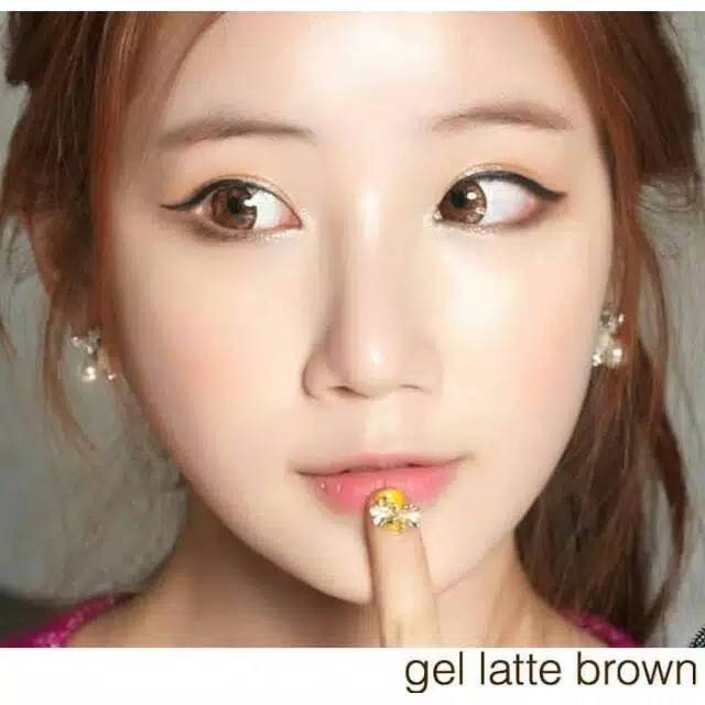 SOFTLENS TOP GEL LATTE  - BISA MINUS