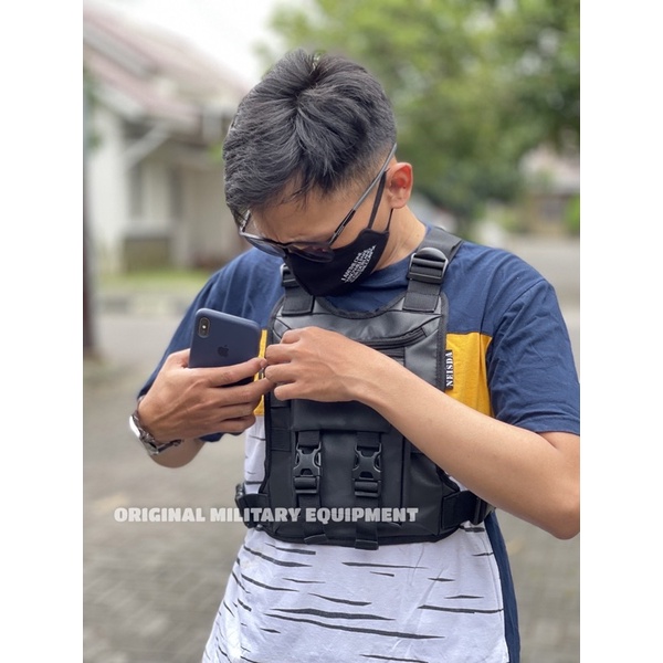 Tas Dada Pria Tactical Waterproof Model Terbaru Original Neisda Chest Bag Waterproof