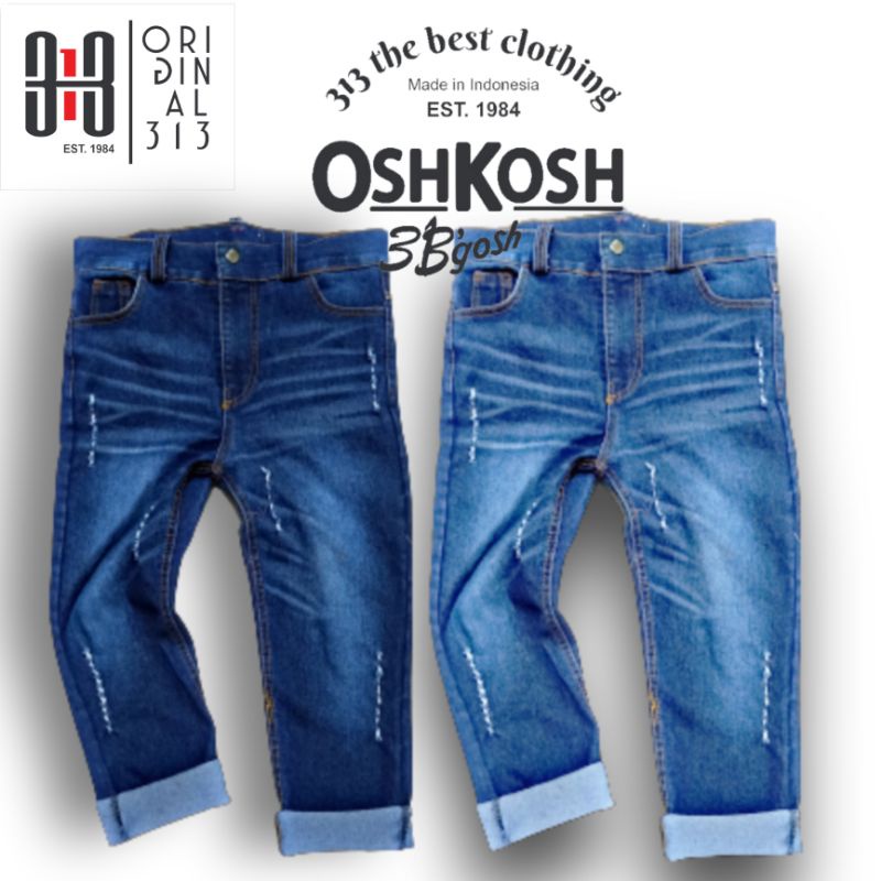 CELANA ANAK JEANS  Stret OSKOSH  SIZE 1-12 TAHUN amriat