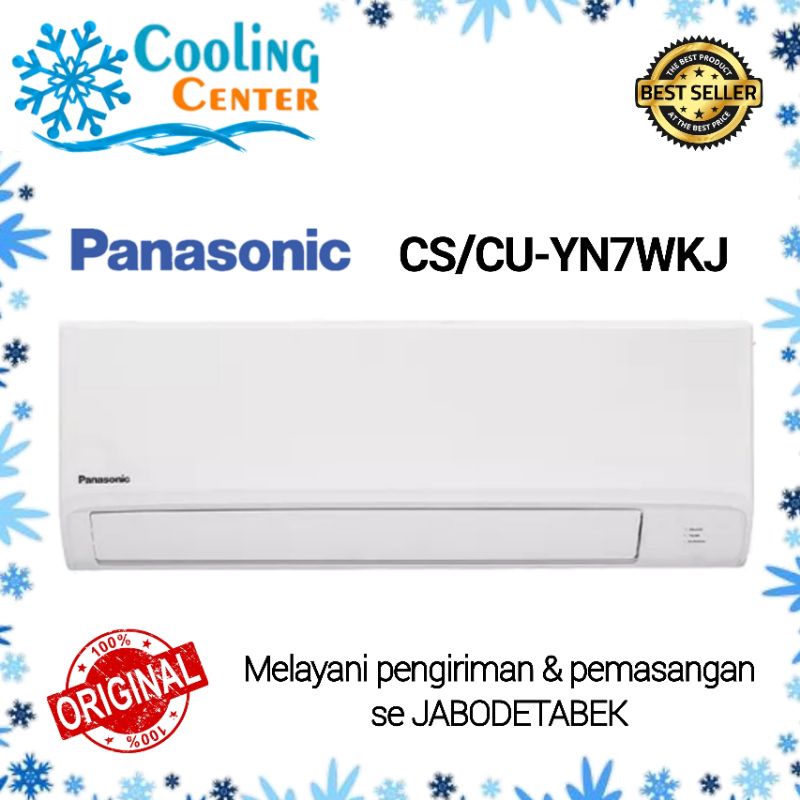 AC PANASONIC 3/4 PK CS/CU - YN 7 WKJ Harga Unit Only