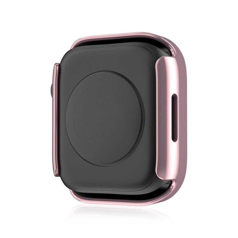 2023newst Tahan Air frosted Pelindung Layar Bumper Frame hard Case Untuk Apple Watch7 6 5 SE 4 cover Tempered glass film Untuk iwatch 45mm 41mm 44mm 40mm Case