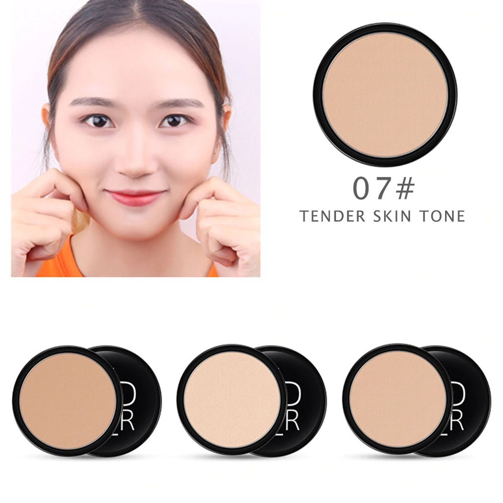 Powder Images Sadoer Professional Pressed Bedak Padat Glowing Anti Air dan Lama