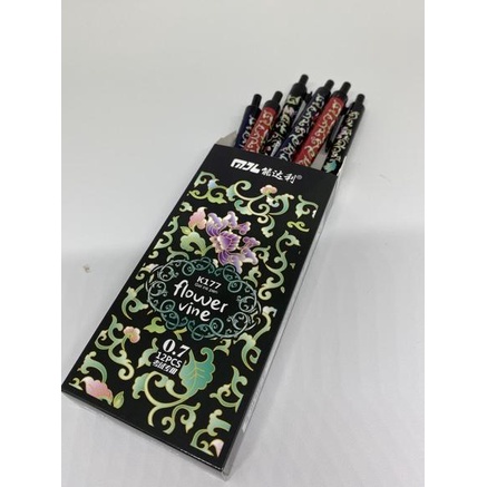 

Bolpen Bolpoin Gel Click Ink Pen Flower Vina K177, ballpoint click, tinta cair ..