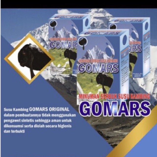 

Susu kambing Gomars etawa
