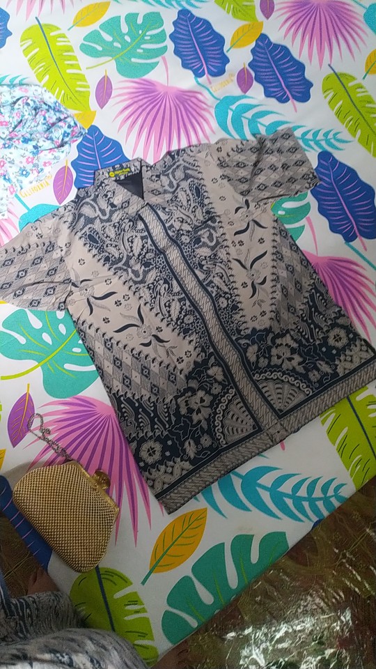 Batik Wiwasata Kemeja Batik Pria Lengan Pendek By Dewo